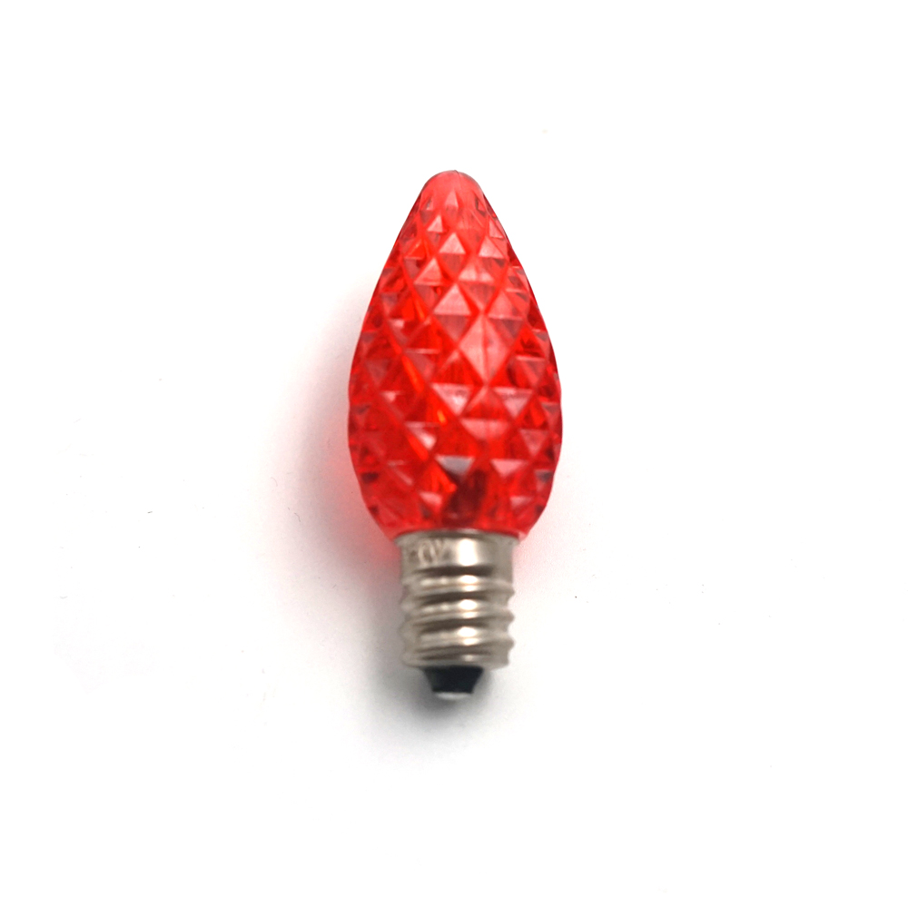 E12 C7 LED Christmas bulbs Strawberry