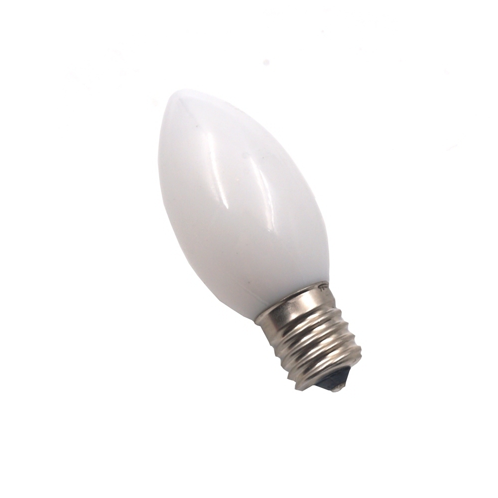E17 LED C9 Replacement bulbs Ceramic Opaque