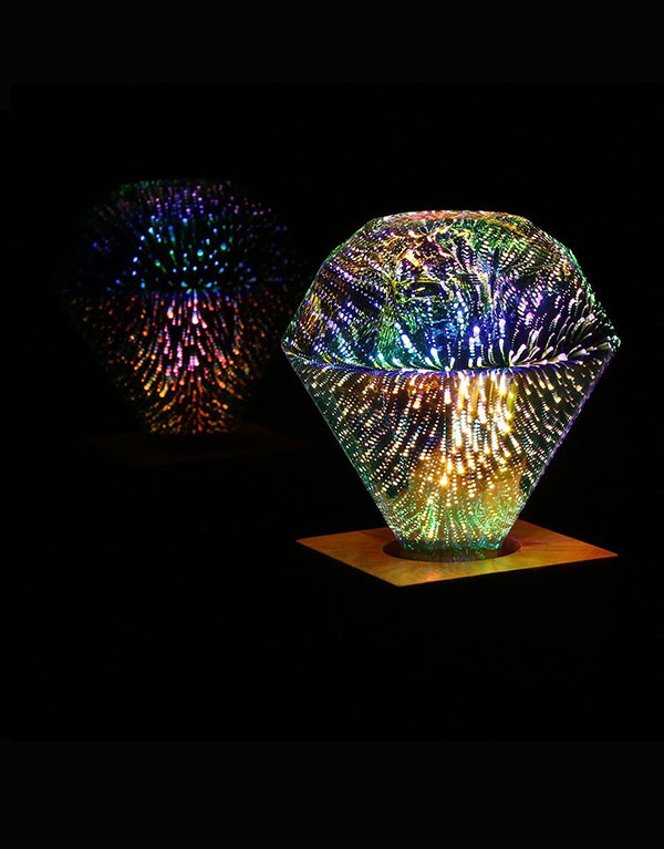 D95 Diamond LED decorative 3D light bulb