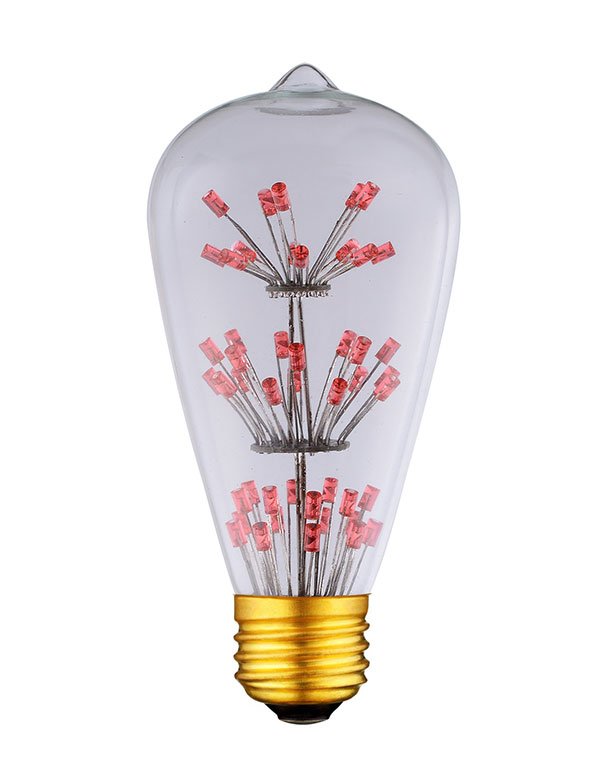 ST64 edison style led light bulbs