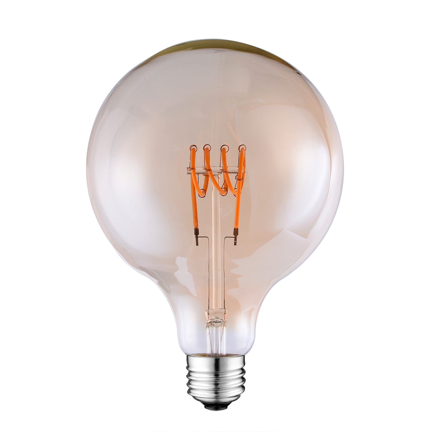 G95 Globe LED Curved Filament bulb