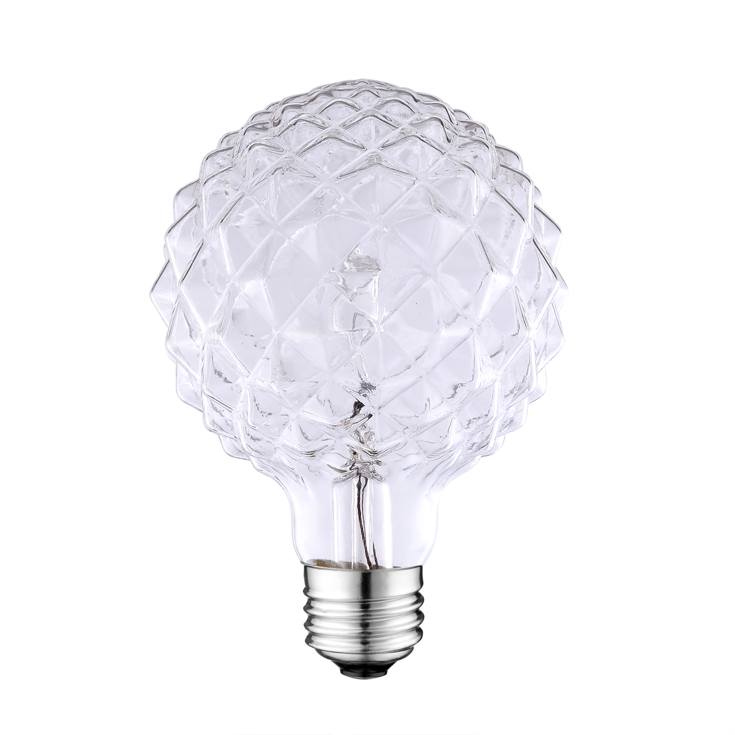 D95 E27 crystal cut light bulbs