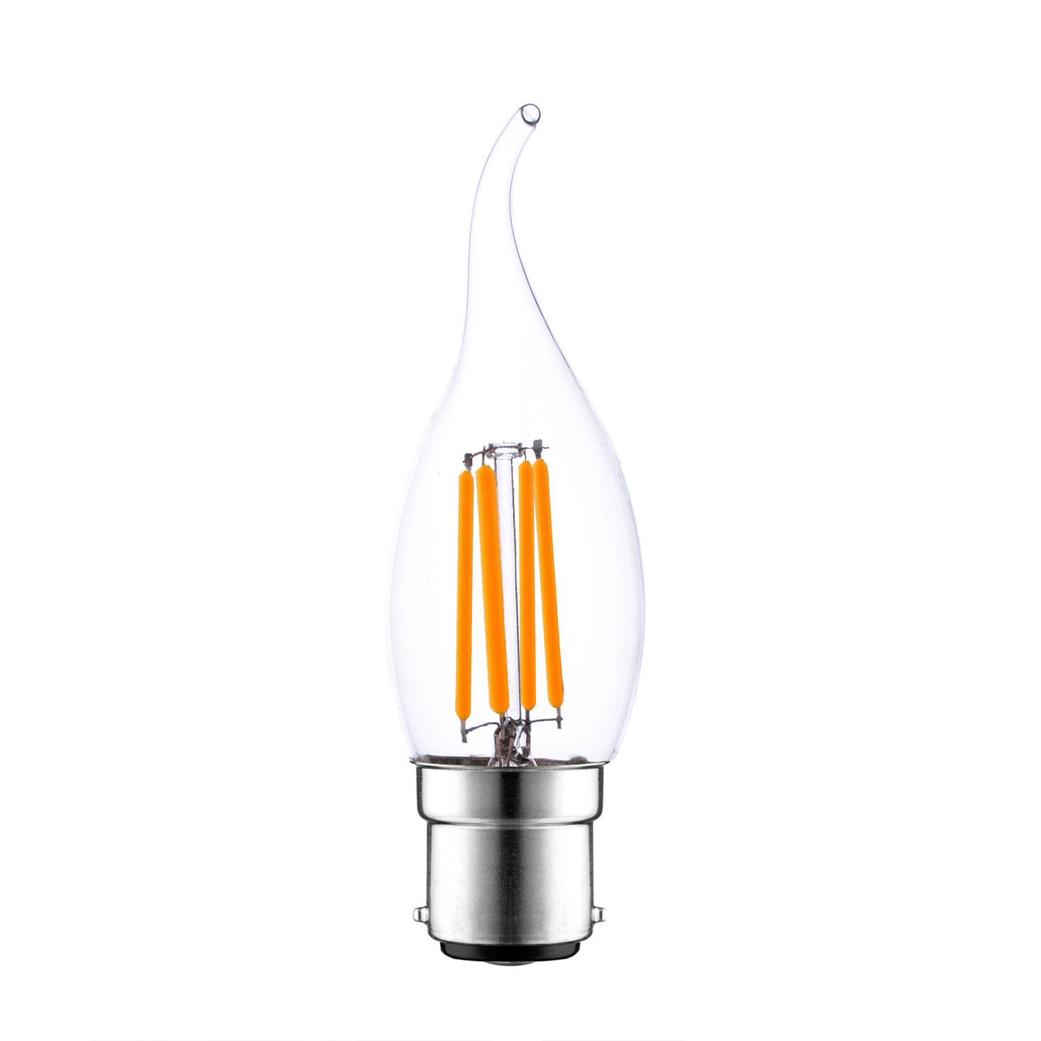 B22 LED Filmanet candle light bulbs