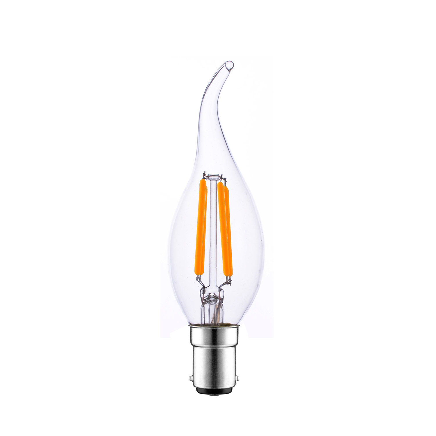 B15 Dimmable LED candle bulb Filament
