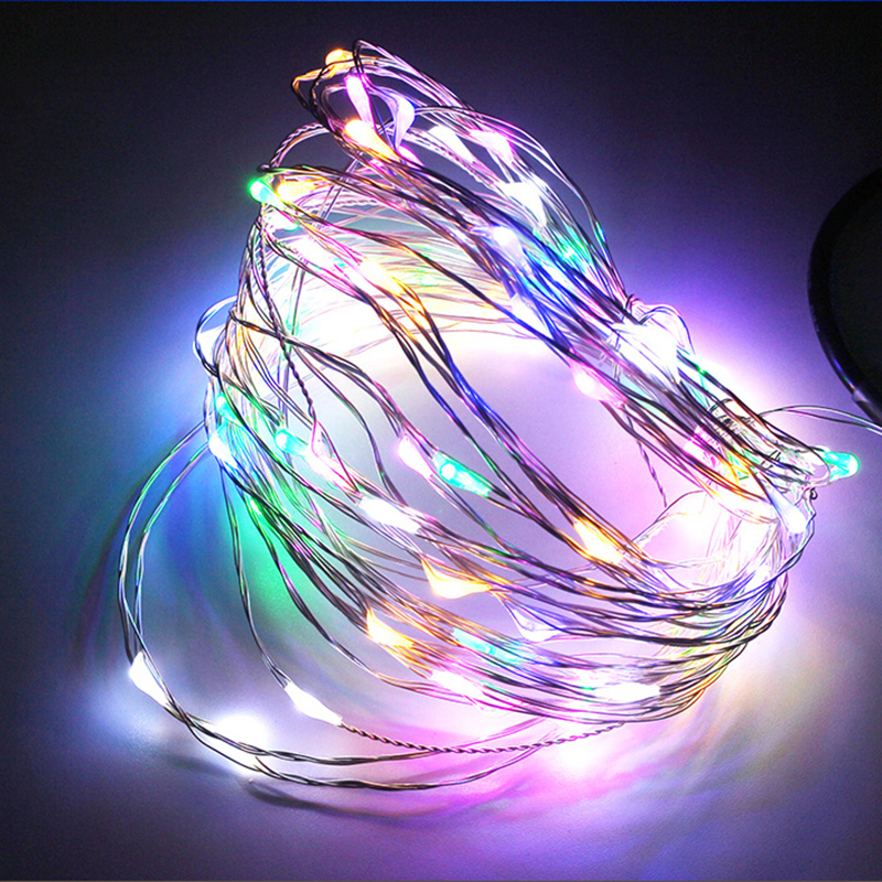 Power Adapter LED Copper Wire String Light