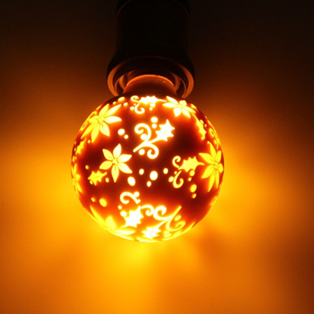 G95 Christmas Motif Decorative LED Bulb