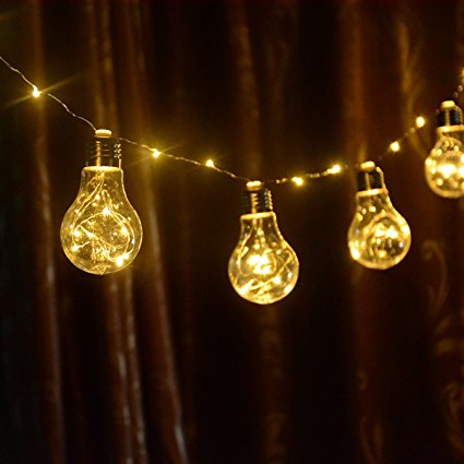 A19 Battery Operated Copper String Light